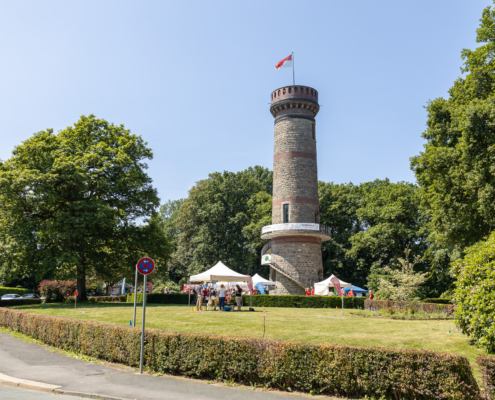 KARL DEUTSCH beim Sommerfest von Wuppervital