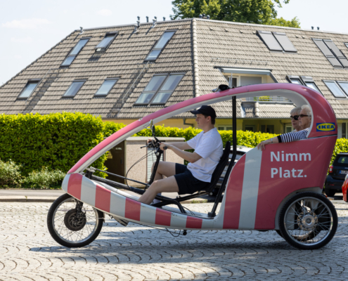 KARL DEUTSCH beim Sommerfest von Wuppervital